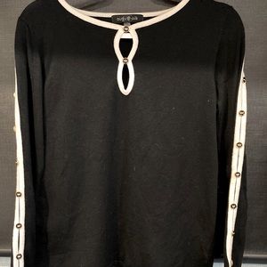 August Silk Long Sleeve Sweater